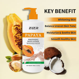 Crema Corporal Blanqueadora de Papaya, Hidratante y Nutritiva Natural, Marca Privada de Fábrica - Product Image 3