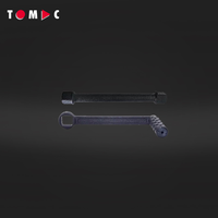 TOMAC Ensemble de multiplicateur de couple professionnel de 11 pièces 1 pouce 4000 Nm Kit d'outils de réparation robuste personnalisé pour usage industriel