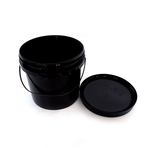 Tùy Chỉnh In Cấp Thực Phẩm Kẹo Mật Ong Ice Mini Nhỏ 3L Đen Nhựa Thực Phẩm Xô Nắp - Product Image 2