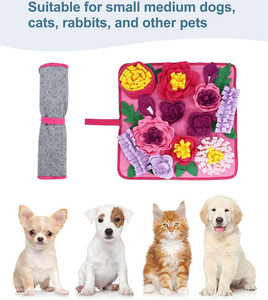 <b>Snuffle</b> <b>Mat</b> for Dogs Cats Rabbits Interactive Slow Feed Pet Sniff <b>Mat</b> with Non-Slip Bottom to Encourage Natural Foraging Calming - Product Image 6