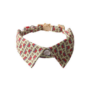 Produk 2024 dengan bel perlengkapan hewan peliharaan musim panas kerah kancing naik kucing dan kerah anjing - Product Image 2