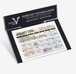 Calendario <span class=keywords><strong>da</strong></span> Parete 2026 <span class=keywords><strong>Paesaggi</strong></span> d'America con Logo Personalizzato, Regalo Promozionale per Ufficio e Scrivania - Product Image 4