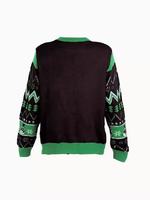 Dancinova Pulls en acrylique à manches longues en tricot avec LED pour Noël, unisexe, pour les fêtes de Noël, taille XXL