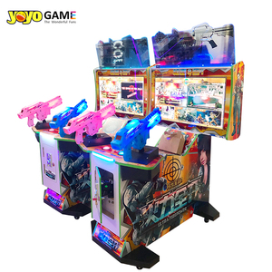 Máquina recreativa grande para niños, operada con monedas, de doble pistola, <span class=keywords><strong>Alien</strong></span> Vs. Máquina de disparos Predator Haunted House para uso comercial 1 English 5 1 - Product Image 3