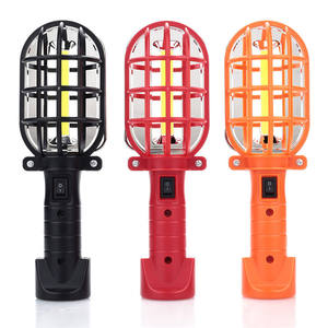 Akülü taşınabilir 3W COB LED çalışma ışığı manyetik LED sorun ışığı muayene lambası asılı klip - Product Image 1