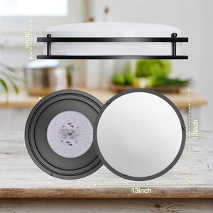 <span class=keywords><strong>Plafonnier</strong></span> LED 12 pouces avec garantie <span class=keywords><strong>de</strong></span> 5 ans, 15W, 5CCT sélectionnables, montage encastré pour chambre à coucher/cuisine/<span class=keywords><strong>salle</strong></span> <span class=keywords><strong>de</strong></span> <span class=keywords><strong>bain</strong></span> - Product Image 2