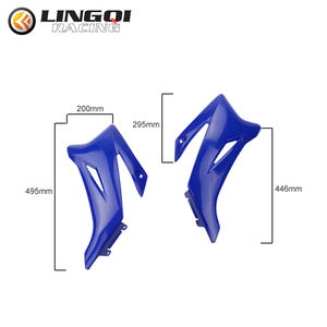 LINGQI Garde-boue avant modifié TTR110 adapté à la moto de cross <span class=keywords><strong>YAMAHA</strong></span> <span class=keywords><strong>TTR</strong></span>-<span class=keywords><strong>110</strong></span>, kit de carénage en plastique pour moto - Product Image 4