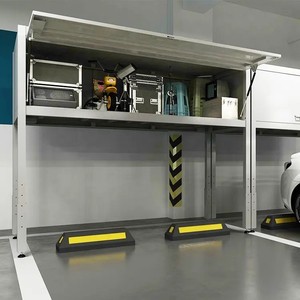 Acier au carbone industriel <span class=keywords><strong>gain</strong></span> <span class=keywords><strong>de</strong></span> <span class=keywords><strong>place</strong></span> <span class=keywords><strong>Garage</strong></span> stockage sur voiture capot armoire Parking <span class=keywords><strong>Place</strong></span> vélo casier - Product Image 2