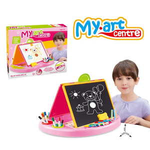 Mesa de Dibujo para Niños, Juguetes para Niñas, Pizarra de Doble Cara Borrable para Niños - Product Image 3