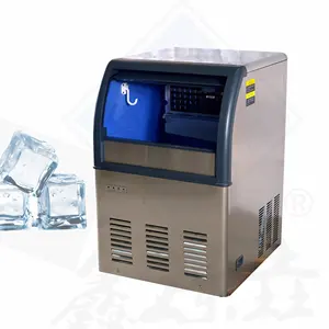 Máquina para hacer hielo, máquina comercial para hacer cubitos de hielo para supermercado