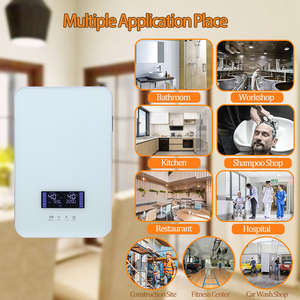 शीर्ष विक्रेता उत्पाद 12-24kw स्मार्ट टच कंट्रोल टैंलेस वाटर हीटर 380v केंद्रीय गर्म पानी के लिए तत्काल इलेक्ट्रिक वाटर हीटर - Product Image 5