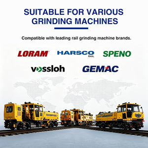 <span class=keywords><strong>Meule</strong></span> <span class=keywords><strong>de</strong></span> profilage pour rail en aluminium oxydé, <span class=keywords><strong>meule</strong></span> pour voie ferrée, compatible avec les machines <span class=keywords><strong>de</strong></span> rectification Loram Harsco Speno - Product Image 6