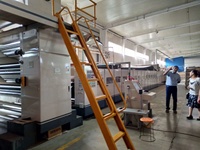 Máquina Automática de Fabricación de Cartón Corrugado de 3/5/7 Capas con PLC Omron, Maquinaria de Corrugado
