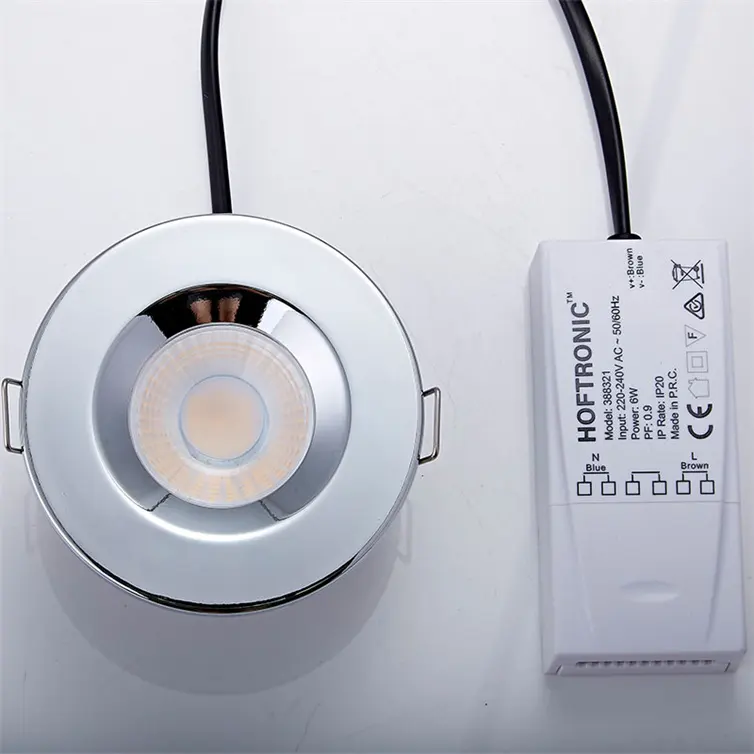 Nhà thông minh xuống ánh sáng LED recessed lửa đánh giá IP65 văn phòng nhà hàng cửa hàng ánh sáng