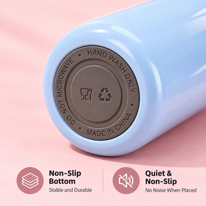 Stainless Steel Vacuum Insulated Tumbler Portable Pocket <b>Water</b> <b>Bottle</b> Leak Proof with Strap for Travel Gym - Product Image 3