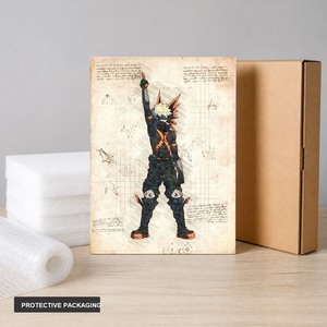 <span class=keywords><strong>Poster</strong></span> da parete con eroi dell'animazione giapponese, sei sedici design, stampa su tela per camerette di bambini e ragazzi, sala giochi, decorazione moderna - Product Image 6