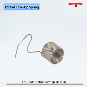 10 pièces Ressort de contrôle de tension de l'entraînement du fil compatible avec les machines à coudre JUKI DDL-8500 8700 9000, Brother DB2-B737, S7200 229-21605 145519001 - Product Image 1