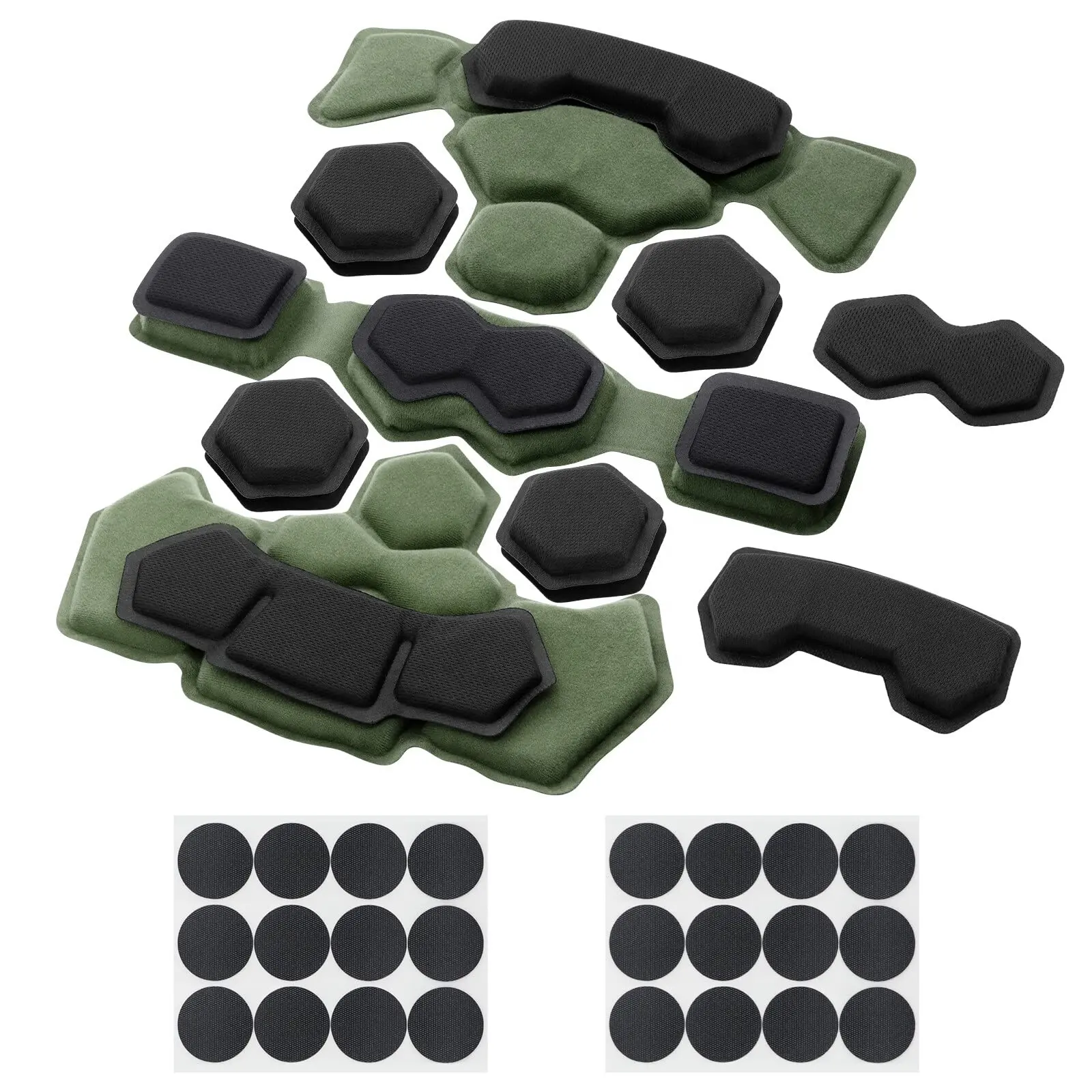 Beschermende Zachte Comfort Tactische Helm Foam Padding Pads Tactische Helm Universele Vervanging Traagschuim Helm Pad