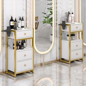 Salon <b>Trolley</b> Wholesale Storage Barber Shop Furniture Good Quality Folding Hair Salon <b>Trolley</b> Beauty Salon Cart Newest - Product Image 6