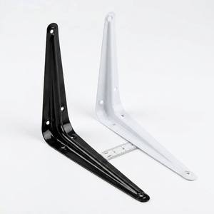 Staffa angolare triangolare regolabile in alluminio a forma di L per supporto a parete, pannelli divisori e fogli di impiallacciatura in legno - Product Image 6