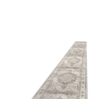 Extra Long Non-Slip Indoor Oriental Farmhouse Style Polyester Floral Pattern Thin Stain Resistant Ultra Soft Rugs