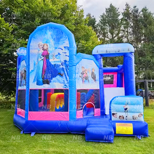 Outdoor Indoor Mini Frozen <b>Inflatable</b> Jumping Castle Party Commercial Kids Houses <b>Inflatable</b> Castles <b>Inflatable</b> Ca - Product Image 3