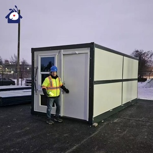 บ้านเคลื่อนที่พับเก็บได้ง่ายกันเสียงมาตรฐานทันสมัย - Product Image 1