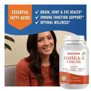 Капсулы с рыбьим жиром из глубоководных рыб, 2200 мг, натуральный продукт, под собственной торговой маркой (OEM/ODM), источник Омега-<span class=keywords><strong>3</strong></span>, для повышения иммунитета, энергии и улучшения сна у взрослых. - Product Image 3