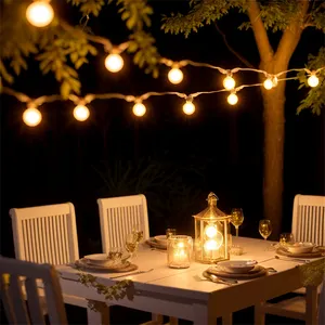 Personalizzazione Logo Garden Led 30m Powered Fairy Lights 100led Crystal Ball Outdoor Wat Solar String Light