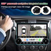 Machine de voiture GPS Android universelle Large2 + 32G 10.1 pouces avec caméra de recul pour Bluetooth 360 Navigation et GPS tout-en-un