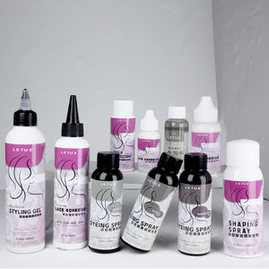 Gel de cabello falso de encaje adhesivo <span class=keywords><strong>fuerte</strong></span>, extensión de cabello impermeable de larga duración y gel de cabello falso <span class=keywords><strong>a</strong></span> prueba de <span class=keywords><strong>sudor</strong></span> - Product Image 2