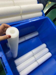 Высокоточный 0,1 <span class=keywords><strong>um</strong></span> на заказ 10 дюймов 20 дюймов 30 дюймов 40 дюймов PP фильтр для воды картридж для систем очистки воды - Product Image 5