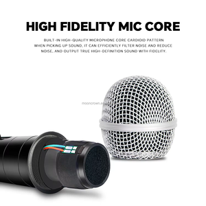 Microphone Dynamique Studio 58B Professionnel Filaire Karaoké Portable Dynamique 6.5mm pour Enregistrement Vidéo Karaoké - Product Image 5