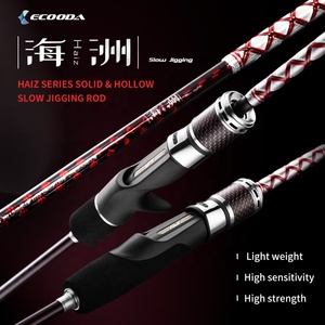 Ecooda Haiz serie KSEH SSEH sólido hueco lento Jigging Rod Material de carbono carpa lubina pargo agua salada pez trucha suave bagre - Product Image 2