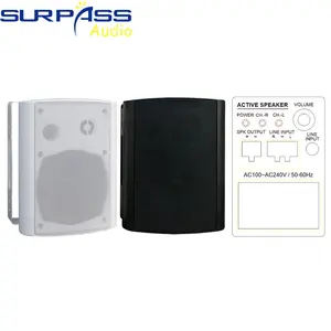 High Quality Indoor And Outdoor Wall-mounted Stereo Speaker Sound Reinforcement SystemPASystem Wall Bluetooth SpeakerProAudio