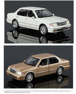 Clásico a Yota Crown 1:32 para modelo de coche de aleación Puerta de luz de sonido Ppening colección de coches de juguete para niños - Product Image 6