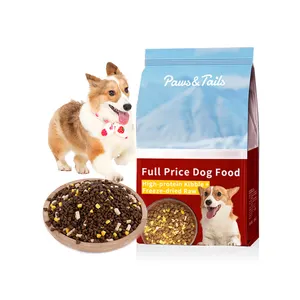 Etichetta personalizzata cubo di cura dei capelli di bellezza Pet cibo secco cibo per gatti liofilizzato per cani tratta cibo