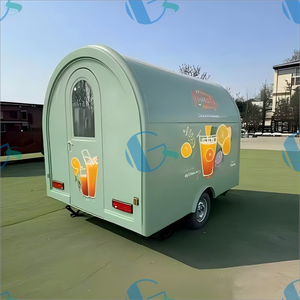 2025 Street Mobile IceCream Cart Remorque de restauration rapide Coffee Van Beer Bar Camion de <span class=keywords><strong>support</strong></span> de nourriture à vendre - Product Image 6