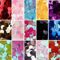 Paillettes rondes en plastique 10 mm, perles faites à la main pour bijoux et accessoires vestimentaires