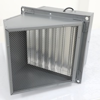 Ventilateur axial mural à rotor externe et roulement à billes électrique haute performance, boîtier carré, OEM pour installation sur mur en béton ou en briques