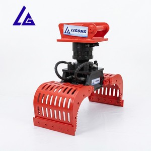 Grappin de tri S40 à coque renforcée en maille résistante à l'usure pour la manutention de roches et de pierres - Product Image 6