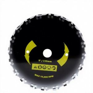Cuchilla Circular de 230 mm (9 Pulgadas) para Cortadora de Césped, Desbrozadora y Recortadora de Hierba, Venta al Por Mayor - Product Image 2