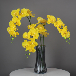 Ramo de Orquídeas Artificiales - Ramas de Orquídeas Phalaenopsis de Látex Realistas para Decoración del Hogar, Oficina y Bodas - Product Image 5