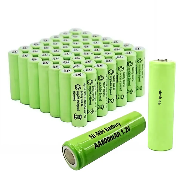 High Capacity Lithium Battery AA2000 1.2V NI-MH Battery