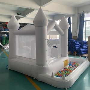<span class=keywords><strong>Castillos</strong></span> Inflables Blancos Aptos para Juegos <span class=keywords><strong>Infantiles</strong></span> en Interiores y Exteriores, Ideales para Uso Comercial y Doméstico - Product Image 5