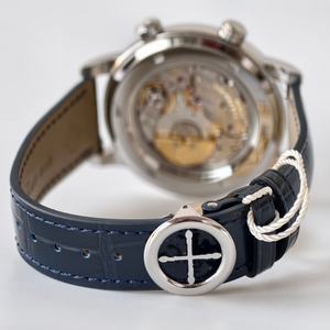 Reloj Mecánico de Lujo de la Mejor Calidad, 44 mm, Fábrica PPF, Movimiento ETA 240, Serie 6102, Reloj de Fase Lunar con Diseño de Noche Estrellada - Product Image 5