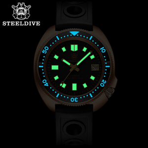 นาฬิกา<span class=keywords><strong>เต่า</strong></span>ทองสัมฤทธิ์แท้! นาฬิกาดำน้ำผู้ชาย SD1970S ขนาด 44 มม. ระบบอัตโนมัติ NH35 ตัวเรือนบรอนซ์ กันน้ำ 20ATM - Product Image 2