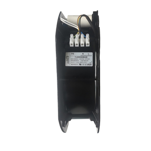 Ventola Assiale AC con Cuscinetti a Sfera, Personalizzazione ODM, in Lega di Alluminio 280*280*80mm, Ventilatore ad Alto Volume d'Aria per Pannelli Elettrici Industriali - Product Image 3