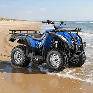 Cuatrimoto Eléctrica de 1000W, Vehículo Utilitario Todoterreno con Alcance de 50KM, Parrilla Trasera de Carga y Amortiguador de Resorte para Todo Terreno - Product Image 3