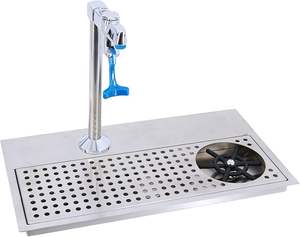 Lave-tasses automatique haute pression moderne en acier inoxydable pour bar, rinçage de verres, durable, garantie 1 an, accessoire pour vaisselle - Product Image 1